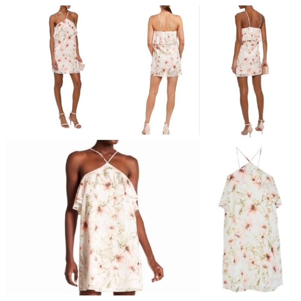 Haute Hippie NWOT Ashbury Shift Floral Dress Large